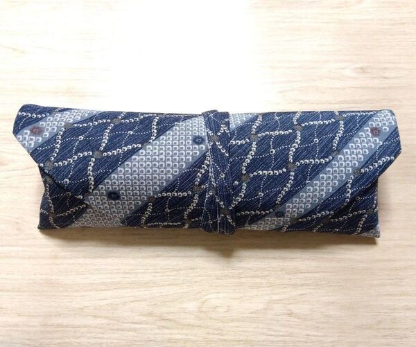 弓道 かけ袋 袱紗 数寄屋袋 ハンドメイド ■ 疋田縞模様