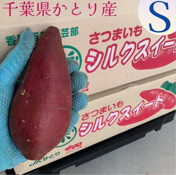 大人気 千葉県かとり産 シルクスイート Sサイズ 箱込み約3kg この時期は冷やし芋で♪