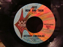 DETROIT EMERALDS★DO ME RIGHT/JUST NOW AND THEN W-172 US盤★200410f4-rcd 7インチ_画像4