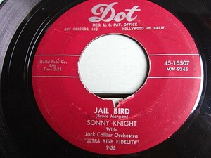 SONNY KNIGHT★JAIL BIRD Dot 45-15507★200414f4-rcd-7インチレコードロックオールディーズUS盤