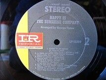 THE SUNSHINE COMPANY★HAPPY IS IMPERIAL LP-12359★200426t3-rcd-12インチレコードLPオリジナルUS盤67年ソフトロックサイケ60's_画像4