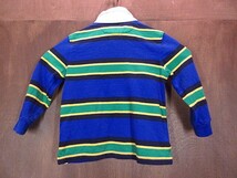 POLO RALPH LAURENキッズラガーシャツsize18M★200427n9-k-lstshラルフローレン子供服長袖シャツ_画像2