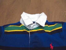 POLO RALPH LAURENキッズラガーシャツsize18M★200427n9-k-lstshラルフローレン子供服長袖シャツ_画像6