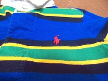 POLO RALPH LAURENキッズラガーシャツsize18M★200427n9-k-lstshラルフローレン子供服長袖シャツ_画像3