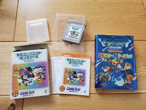 ゲームボーイカラー ゲームソフト ドラゴンクエストモンスターズ 攻略本付き 美中古