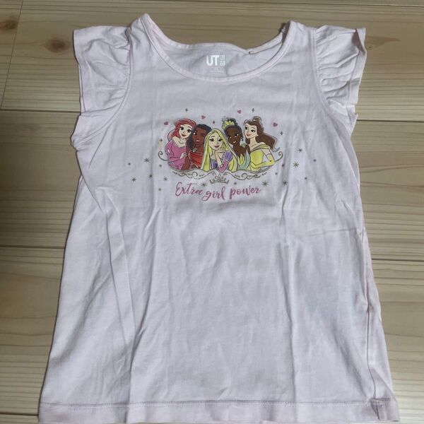 ユニクロ プリンセス Tシャツ 110cm