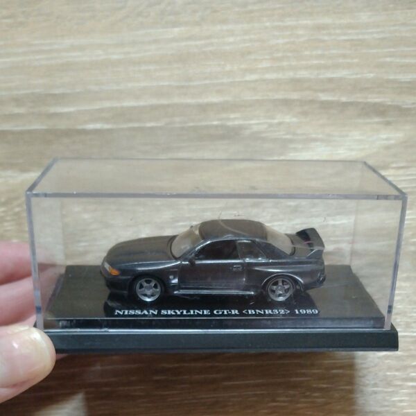 日産スカイライン ブラック GT-R BNR32 1989 京商