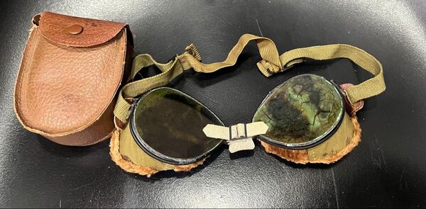 日本軍 ゴーグル ミリタリーゴーグル 同時の物