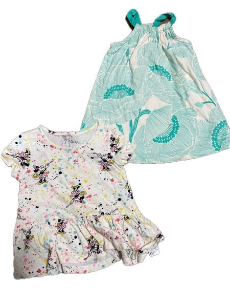 ベビー服 女の子 2点セット GAP Disney ミニーマウス OLDNAVY 花柄 18-24M