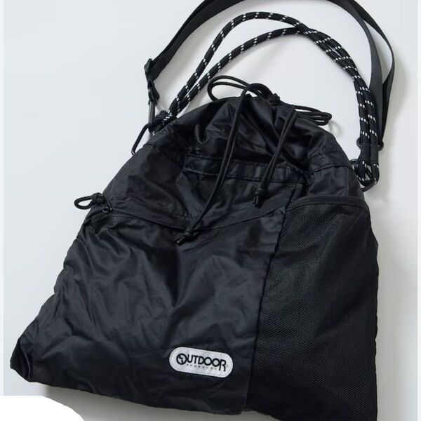 OUTDOOR PRODUCTS リップストップ ショルダーバッグ