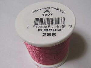 US輸入 ワインディングスレッド fishhawk fuschia 296 ラッピングスレッド