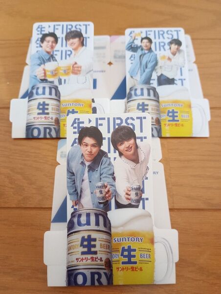 サン生 BE:FIRSTスタンディングコースター 3種セット