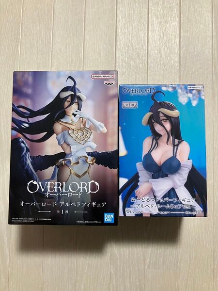 オーバーロード アルベド フィギュア OVERLOAD ぬーどるストッパーフィギュア ルームウェアver. 2点セット