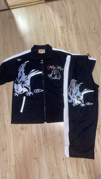 GALFY CRUTCH セットアップジャージ ブラック