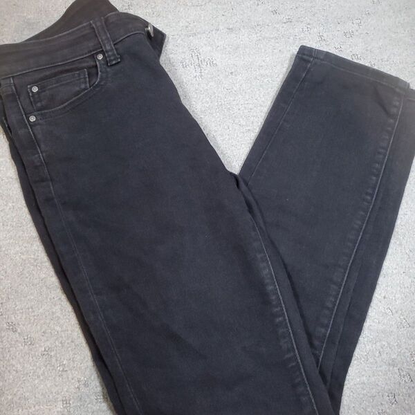 Gap ブラック スキニーデニム US2/26 黒