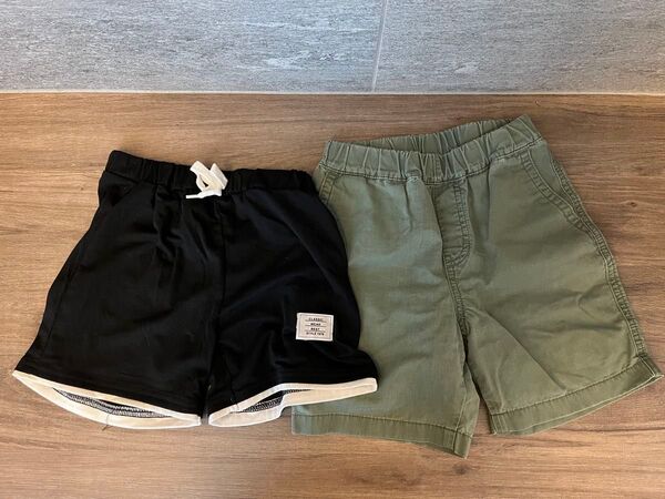 ベビー キッズ 短パン 2枚セット 110-120cm 海外ブランド UNIQLO 男の子