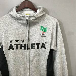 アスレタ ATHLETA スウェット パーカー メンズ Sサイズ ファッション 衣類 フットサル サッカー ♭◯