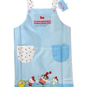 ハローキティー クレヨンしんちゃん コラボ エプロン
