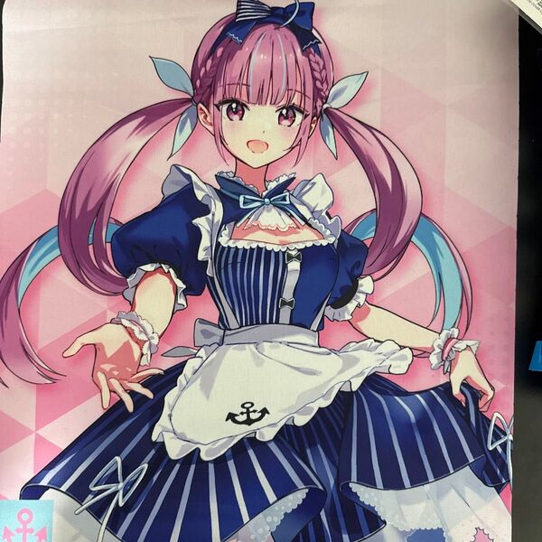 湊あくあ タペストリー ホロライブ
