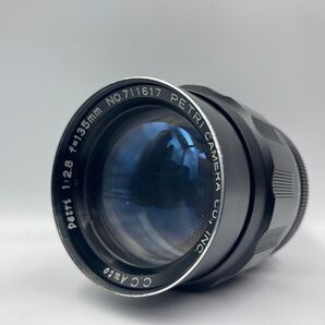 作例付き PETRI 135mm F2.8 管mpr ペトリ