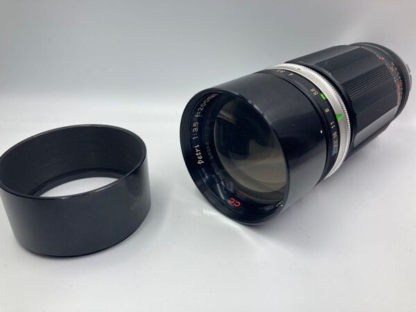 作例付き PETRI 200mm F3.5 ペトリ 管mpr