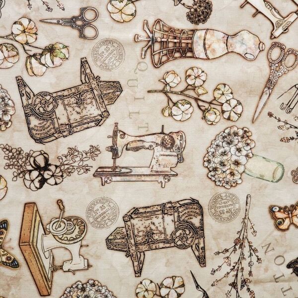 USAコットンDigital Couture Sewing Toss