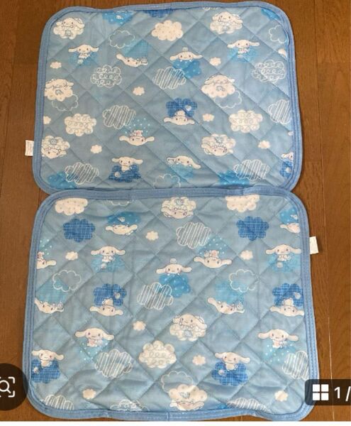 シナモロールの枕パッド、2枚セット