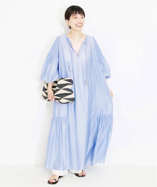 VERMEIL par iena ワンピース ブルー 31900円