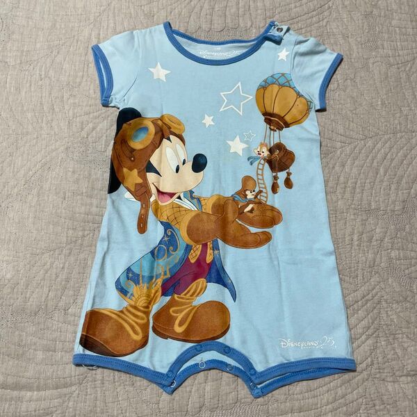 ロンパース ベビー服 半袖Tシャツ 子供服 ディズニー ミッキー