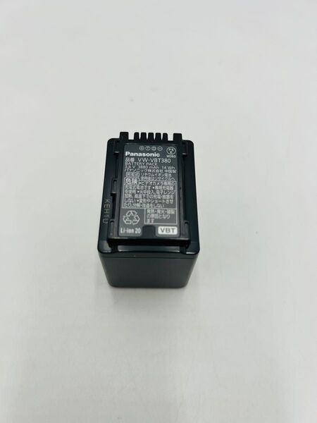 【中古品】Panasonic 純正品 カメラバッテリー VW-VBT380