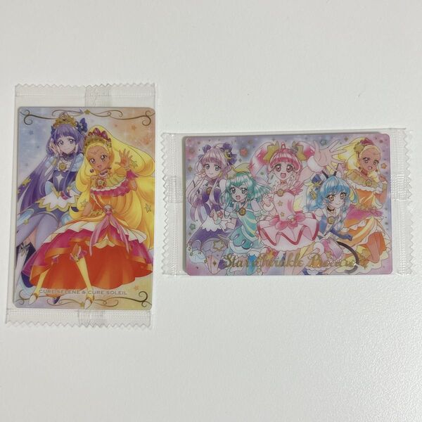 プリキュア ウエハース キュアソレイユ キュアセレーネ スタプリ 集合 スタートゥインクルプリキュア