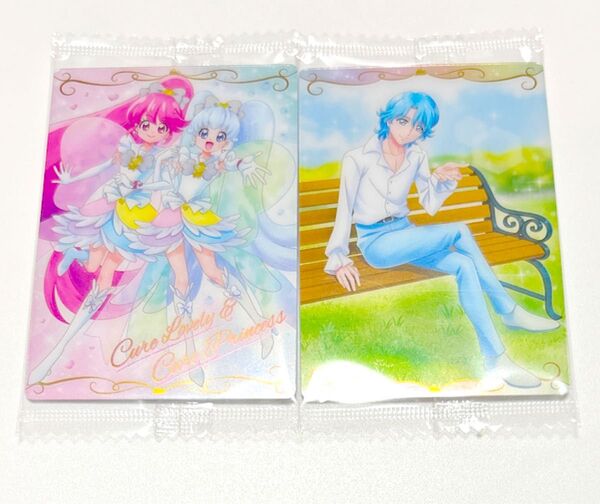 プリキュア ウエハース カード キュアラブリー キュアプリンセス ブルー
