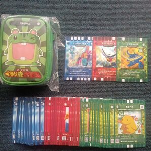 ぐるり森カード ミドリハムポーチセット