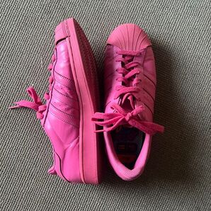 adidas スーパースター ピンク