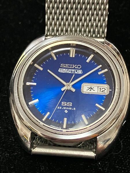 セイコー5ACTUS SS USED R6年度分解掃除済み 6106-7470 自動巻