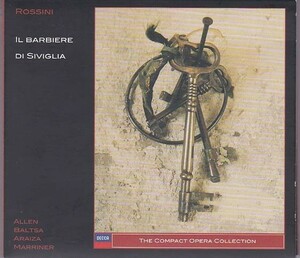 ■CD The Compact Opera Collection Rossini:Il Barbiere/Marriner 2CD*ロッシーニ:歌劇[セビリアの理髪師]*マリナー/バルビローリ■