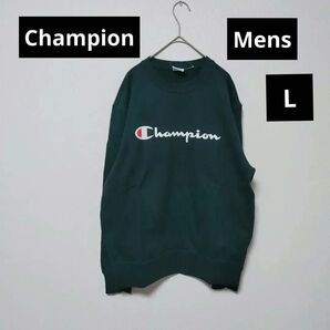 Champion チャンピオン スウェット トレーナー L BLACK