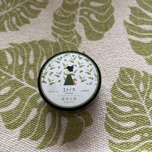 練り香水 コトノカ 緑茶