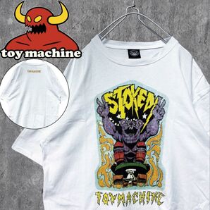【限定】トイマシーン Tシャツ 前面プリント スケーター モンスター ストリート