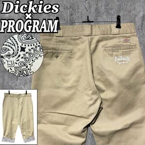 激レア★コラボ PROGRAM×Dickies ワークパンツ ペイズリー