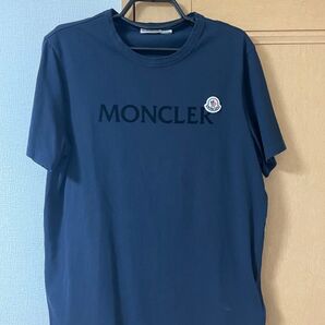 正規品 MONCLER ネイビー Tシャツ Mサイズ
