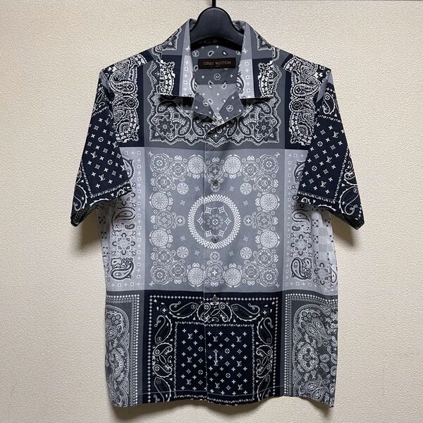 LOUIS VUITTON× fragment × DSM bandana ルイヴィトン フラグメント バンダナシャツ 藤原ヒロシ