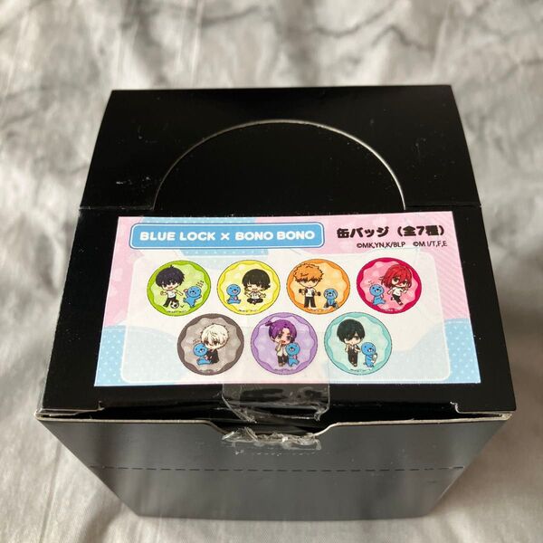ブルーロック ぼのぼの 缶バッジ ボックス