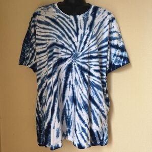 藍染 タイダイ エスニック Tシャツ XXL