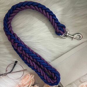 中型犬 大型犬 ショートリード 引っ張り抑える 60cm 編込み 大型犬 中型犬