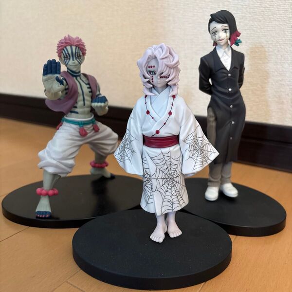 鬼滅の刃 下弦の伍累 下弦の壱魘夢 上弦の参猗窩座フィギュア