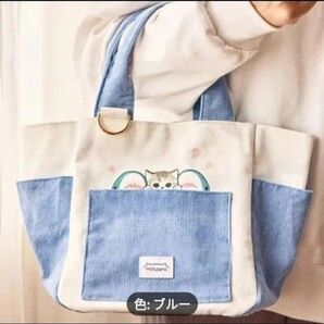 台湾限定販売モフサンド サメにゃんキャンバストートバック新品未使用タグ付き