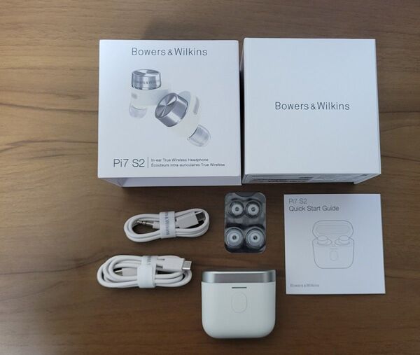 Bowers & Wilkins Pi7S2/CW キャンバス・ホワイト