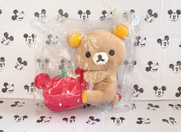 リラックマストア キャラバン限定 あつめてぬいぐるみ リラックマ いちご