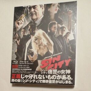 新品未開封 シン・シティ 復讐の女神コレクターズエディション/初回生産限定アウタースリーブ付ブルース・ウィリス ミッキー・ローク